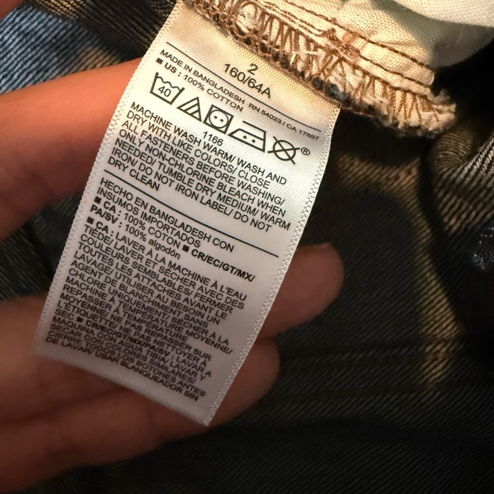 Old Navy Dark Wash High-Rise Mini Skirt NWT - Picture 5 of 9